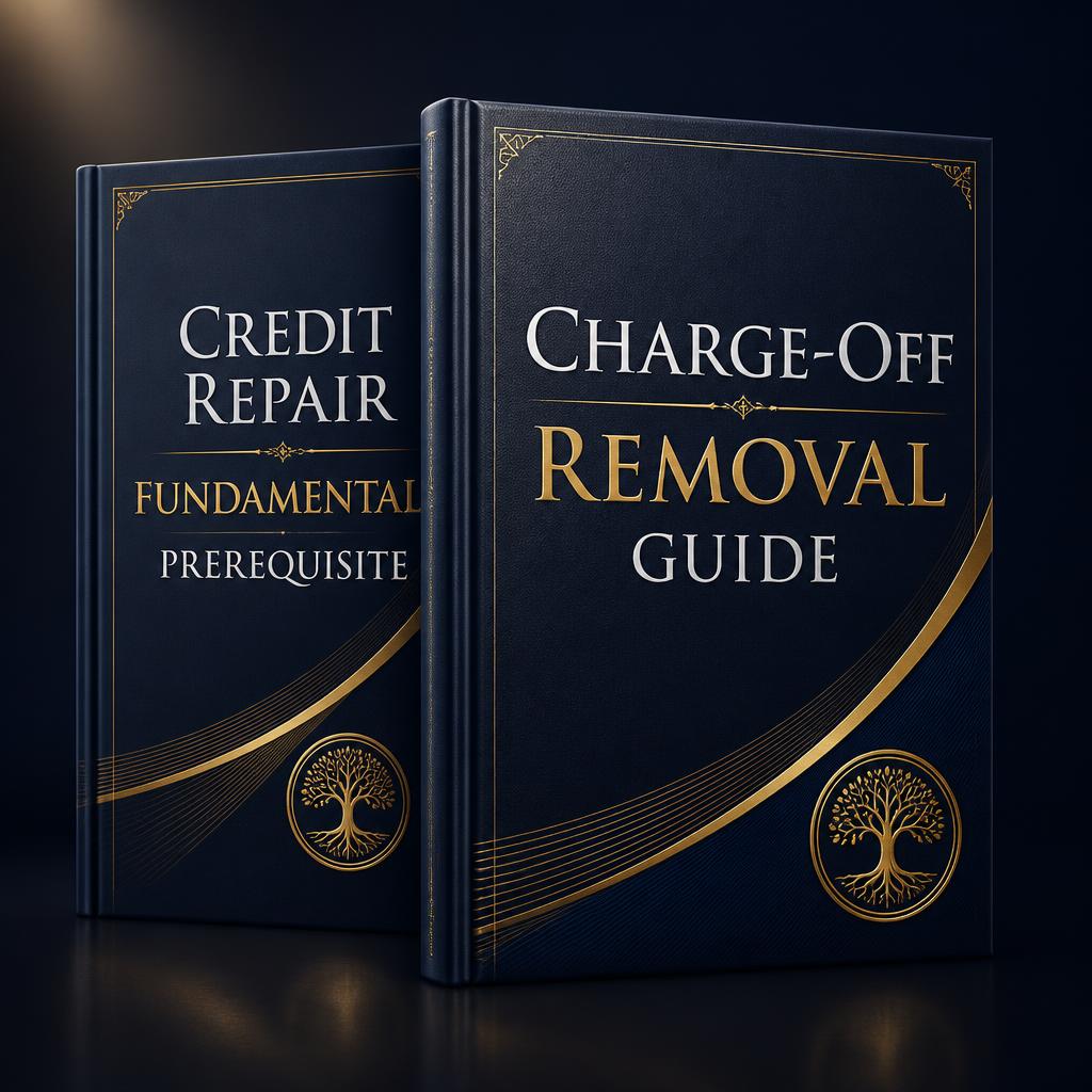 Prerequisite + Charge-Off Removal bundle ebook covers